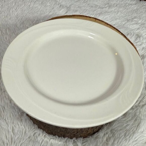 Vintage Set of 3 Oneida Espree Cream White China 8 3/8" Plates - Picture 7 of 11